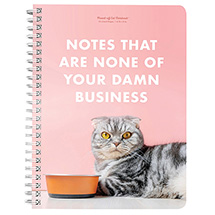 Cats with Attitude Journal - Notes that are None of Your Damn Business
