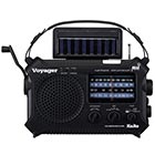 Alternate image for Kaito 4-Way Powered Emergency Weather Alert Radio With Cell Phone Charger - Black