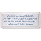Christopher Robin Promise Me You'll Always Remember - Winnie the Pooh Plaque