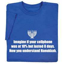 Alternate image for The Miracle of Hanukkah T-Shirt or Sweatshirt