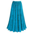 Alternate image for Over-Dyed Rayon Maxi Skirt
