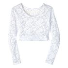 Alternate image for Lacey Long Sleeve Layering Top