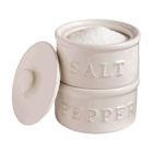 Salt and Pepper Stackable Holders Cellar Set - By Mud Pie