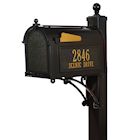 Alternate image for Whitehall Deluxe Capitol Mailbox and Post Package