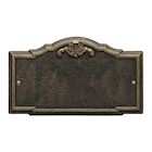 Alternate Image 4 for Whitehall Personalized Address Plaque - Custom 2-Line Cast Aluminum Gatewood House Number Wall Sign (15.25'W x 10'H)
