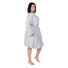 Alternate image for Metropolitan Womens Floral Sleep Set - Rose Bouquet Dot Knit Nightgown with Robe
