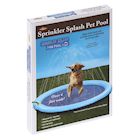 ETNA Dog Splash Pad Sprinkler Pad Pool for Animals & Kids, 51" Dog Water Play Mat with Sprinkler