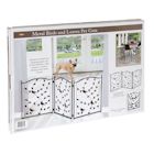 Alternate Image 7 for Etna 3 Panel Pet Gate - Trifold Metal Leaf Bird Dog Gate for Stairs, Freestanding Dog Gates, Lightweight Foldable Pet Gate for Small Dogs, Solid Wood Gates for Dogs Indoor, 53'W x 23.5'H