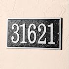 Product Image for Personalized Rectangle House Number Plaque
