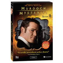 Alternate image for Murdoch Mysteries: Season 8 DVD & Blu-ray